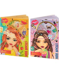 Moxy Книжка със стикери, А5, 8 листа, асорти, 48 броя