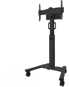 Neomounts Select Mobile Display Floor Stand 37"-75", на колелца, черен цвят