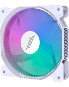 1stPlayer F1 White, 3 Pin, 12 V, 1100 RPM, 41.9 CFM, 23.2 dBA, 120мм, Бял