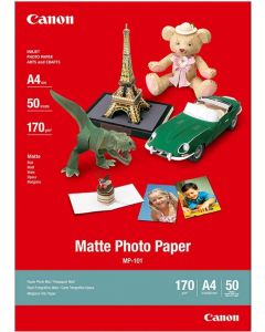 Canon Фото хартия MP-101, A4, 170 g-m2, мат, 50 листа