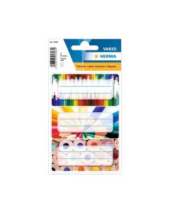 Herma Самозалепващи се етикети Моливи, ученически, 9 броя