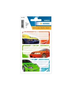 Herma Самозалепващи се етикети Тунинг, ученически, 9 броя