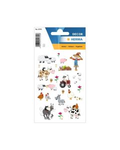 Herma Самозалепващи се етикети Ферма, 3 листа