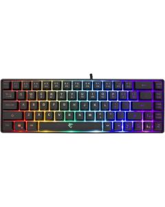 White Shark RONIN Black клавиатура, LED, черна