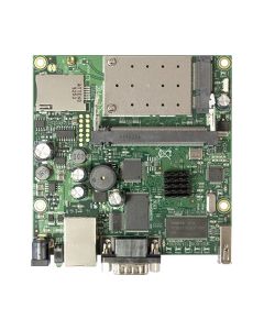 Mikrotik RB411UAHR, 1x 10/100Mbps, RS232, USB, MiniPCI-e, PoE, 2.4 GHz