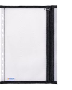 Herma Папка Universal, А4, с европерфорация, с черен цип