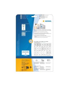 Herma Самозалепващи етикети, A4, презалепващи, 210 х 297 mm, 1 бр., 25 листа