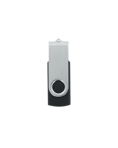 USB флаш памет Swivel, USB 2.0, 16 GB, без лого, черна