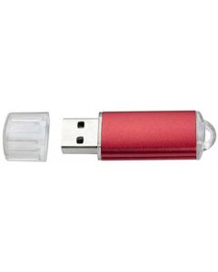 Office 1 USB флаш памет Craft, USB 2.0, 16 GB, без лого, червена