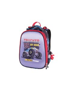 Pulse Раница Anatomic Cube - Off Road, синьо-червена