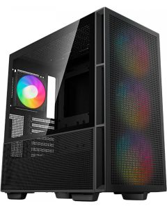 DeepCool CH560, Mid Tower, ATX, Micro ATX, Mini-ITX, 3x 140 мм + 120 мм