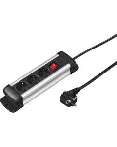 Разклонител Hama Pro-S 30S, 3 гнезда, 133803