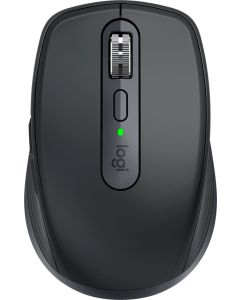 Logitech MX Anywhere 3S, Безжичен, 2.4 GHz, 8000dpi, Fast charging, Графитен