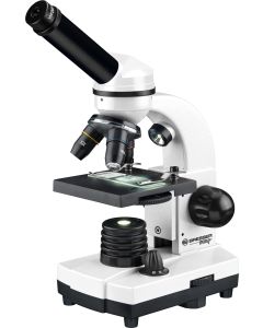 Микроскоп Bresser Junior Biolux SEL 40–1600x с кутия, бяла