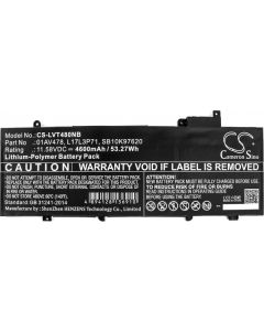 Батерия за лаптоп CAMERON SINO За LENOVO ThinkPad T480s, L17L3P71, 11.58V