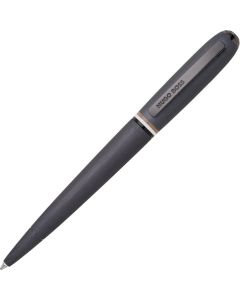 Hugo Boss Химикалка Contour Iconic, в кутия, тъмносива