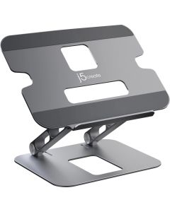 Поставка за лаптоп j5create JTS127, Регулируема, до 16, Алуминиева