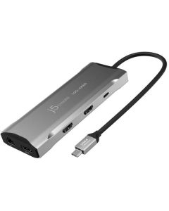 Докинг станция j5create JCD397 100W, 4K60 Elite USB-C, 10Gbps