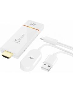 ScreenCast адаптер j5create JVAW76, 4K, Wireless, 2.4 GHz, 5 GHz