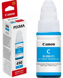 CANON INK GI-490 cyan ink bottle