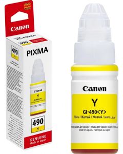 CANON INK GI-490 yellow ink bottle