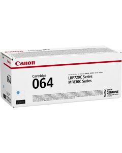 Canon 064, за Canon i-SENSYS MF832Cdw/ LBP722Cdw series, 5000 страници, циан