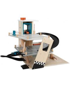 Small Foot Паркинг за коли, дървен, на 3 нива, 62 х 36 х 43 cm