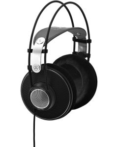 AKG K612 PRO отворен гръб, премиум референтни студийни слушалки - черен