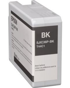 Epson SJIC36P(K): Ink cartridge for ColorWorks C6500-C6000 (Black)