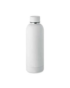 Office 1 Бутилка Top, метална, 6.5 х 24 cm, бяла, 500 ml