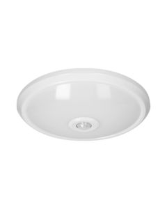 LED плафон ZONDA с PIR сензор, 16W 1100lm 4000K IP20, Ф290x67mm - ORNO ZONDA LED 16W PIR 1100lm, IP20, 4000K AD-PL-6076WLPMR4