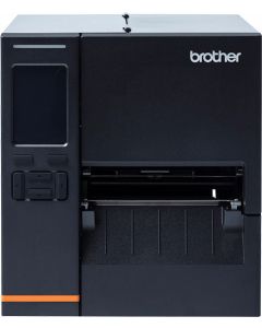 BROTHER TJ-4121TN, 300 x 300, USB, Lan, 128 МВ, 120 мм, Linux, Mac OS, Windows, Черен