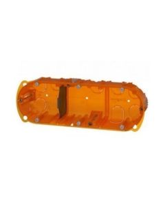 Конзола универсална/гипсокартон и тухлени стени/ 3хФ67 (6/8M) x40mm - Legrand Batibox 80103
