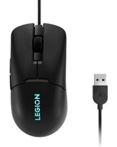 Lenovo Legion M300s RGB, С кабел, PixArt 3327, 8000dpi, NVIDIA Reflex Latency Analyzer