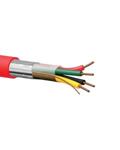 Кабел 4х0.75/S червен GR3 - 100м - Bericacavi B38E04075S