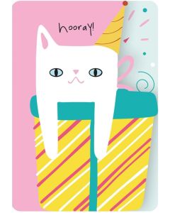 Gespaensterwald Картичка Fun-Cut, Birthday Cat