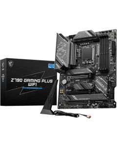 MSI Z790 GAMING PLUS WIFI, LGA 1700, 4x DDR5, IEEE 802.11ax, Bluetooth 5.3