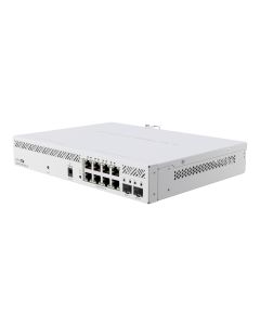 Switch MikroTik CSS610-8P-2S+IN, 8x GE POE+, 2xSFP+ порта, управляем
