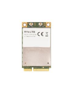 Карта MikroTik R11e-LTE6 , MiniPCI-e 3G-4G-LTE, 300 Mbps