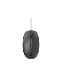 HP 125, с кабел, оптичен сензор, 1200 dpi, черен цвят