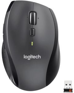 Logitech M705 Marathon, Безжична, 1000 dpi, Черен