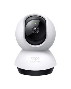 Безжична TP-Link Tapo C220, 4MP 2K, 4,0 mm, IR 9m, MicroSD, H.264, 12x Zoom, Mикрофон, OnVif