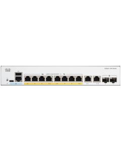 CISCO Catalyst 1300 8-port GE PoE Ext PS 2x1G Combo
