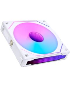 Вентилатор Lian-Li UNI SL-INF Reverse Blade, 120 мм, ARGB PWM, Бял