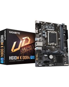 Gigabyte H610M-K, LGA1700, 2x DDR4, 2x SATA 6.0 Gb/s, Micro ATX