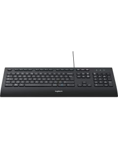 Logitech K280e, USB, Черна, БДС