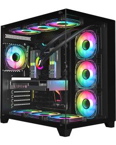 1stPlayer кутия Case ATX - MEGAVIEW MV8 Black