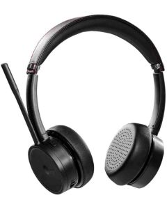 Tellur Voice Pro стерео слушалки, Bluetooth, USB-A донгъл, черен