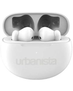URBANISTA AUSTRIN Bluetooth earphones black 20 hours total playtime Touch controls white
