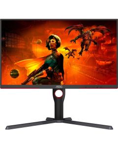 AOC U27G3X-BK, 27\" 3840 x 2160UHD 4K, LED, IPS, 160Hz, 1ms, 2x HDMI, 1x DP,черен